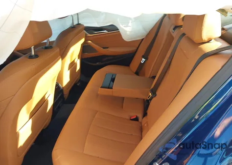 2022 BMW 540 I xDrive из США, поврежденный, VIN WBA73BJ01NWX54655